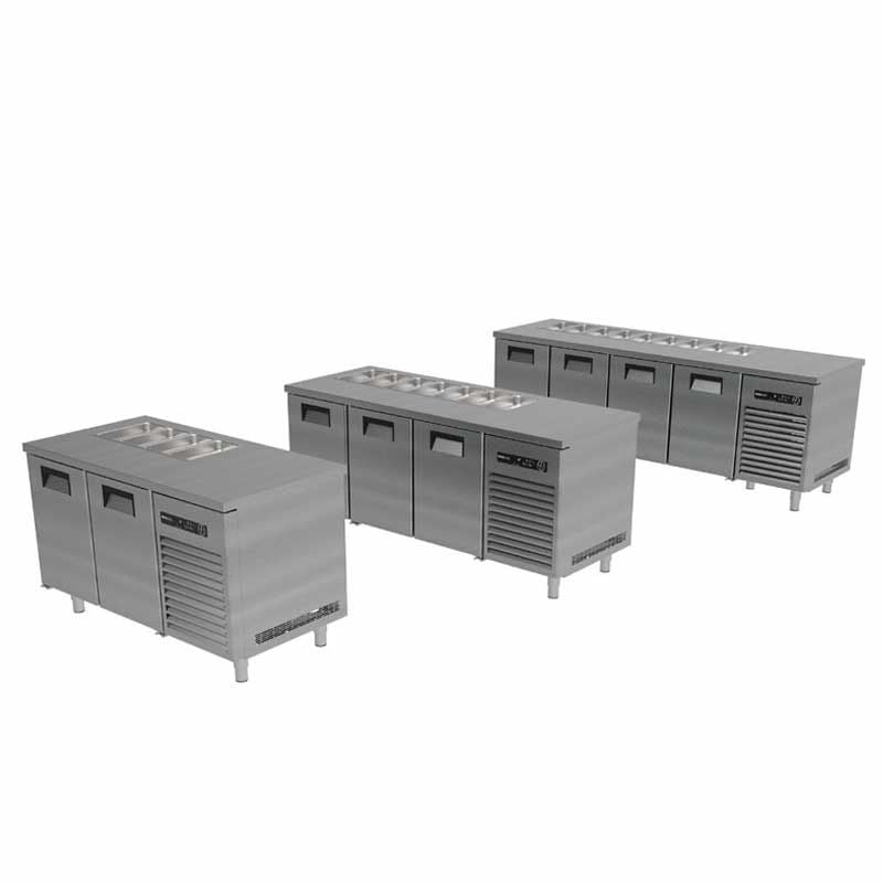 Portabianco ASBHD-2N70E Soğuk Servis Buzdolabı, 2 Kapılı, 430 Kalite