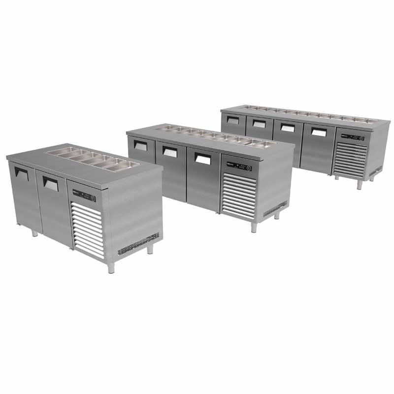 Portabianco ASBHK-4N70E Soğuk Servis Buzdolabı Camlı, 4 Kapılı, 430 Kalite