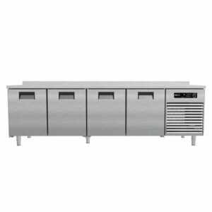 Portabianco PZA-4D80-E 4 Kapılı Pizza Derin Dondurucu 430 Kalite, 40x60 Tepsi Uyumlu