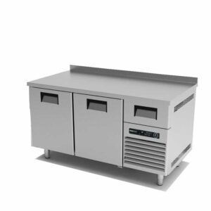 Portabianco PZAC-2N80 2 Kapılı Pizza Buzdolabı, 1 Çekmeceli 40x60 Tepsi Uyumlu