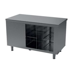 Portabianco TTG-2N60 Tezgah Tipi Buzdolabı Önü Camlı, 2 Kapılı