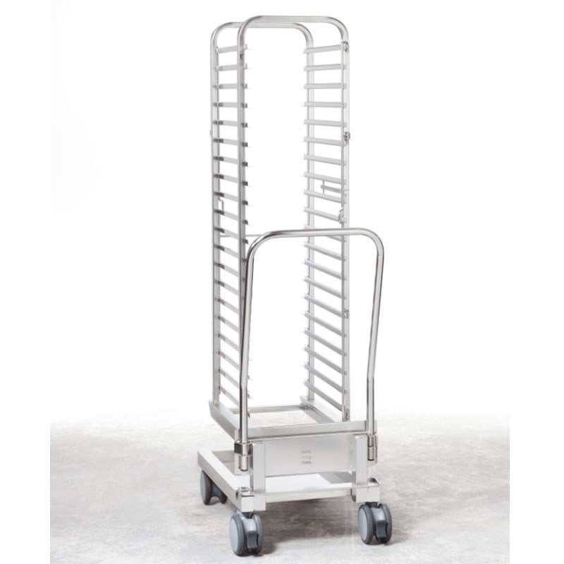 Rational Mobil Tepsi Standı, Tip 20-1/1 17 Raflı 60.21.289