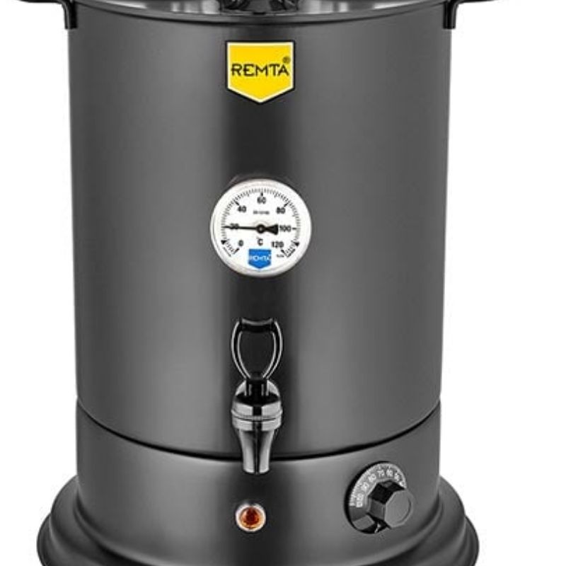 Remta EL11 Elite Çay Makinesi 2 Demlikli 20 L Elektrikli Siyah - Görsel 2