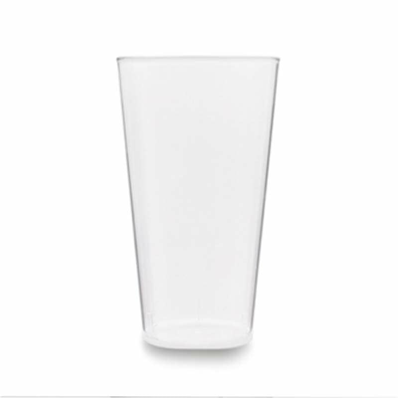 Rubikap Polikarbon Ekonomik Bardak, 300 ml Şeffaf