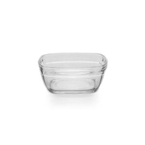 Rubikap Polikarbon Kare Kase, 110 cm Şeffaf