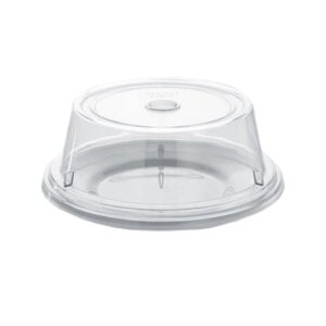 Rubikap Polikarbon Tabak Kapağı, 26 cm Şeffaf