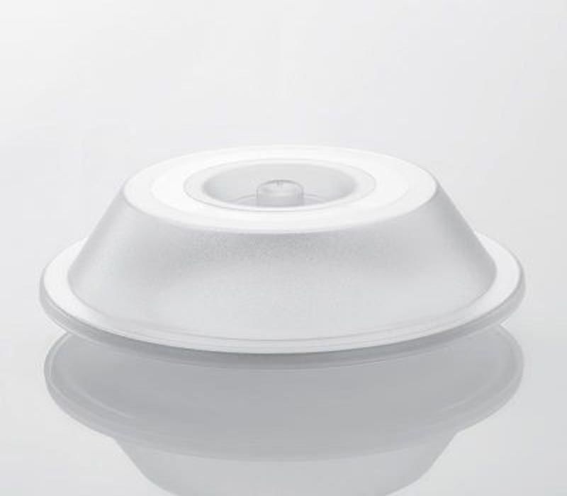 Rubikap Polikarbon Yuvarlak Tabak Kapağı, 19 cm Şeffaf - Görsel 2