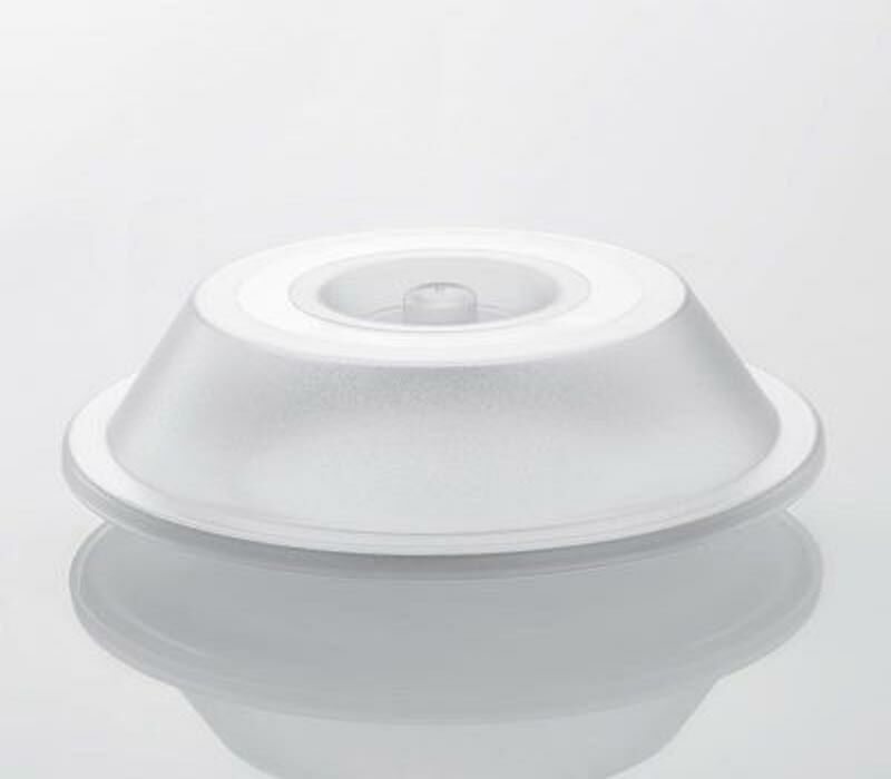 Rubikap Polikarbon Yuvarlak Tabak Kapağı, 17 cm Şeffaf - Görsel 2