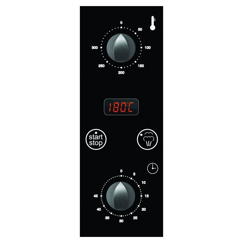 Salva Kwık-Co Serisi Elektrikli Pastane Fırını, Premium KX-5+H, 5 Tepsili - Görsel 2