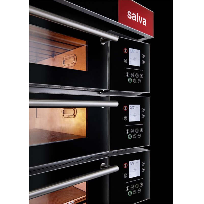 Salva Modüler ED -30 Taş Tabanlı Fırın, 6 Tepsili, Pastane Modül+Buhar - Görsel 2