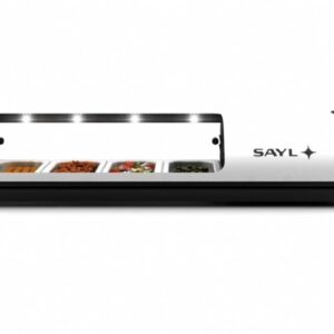 Sayl Soğutmalı Set Üstü Saladbar GN 4x1/3-40 Kapasiteli SELF SERVICE LINE- TAPAS/CUBA GN/PLANA- S4N