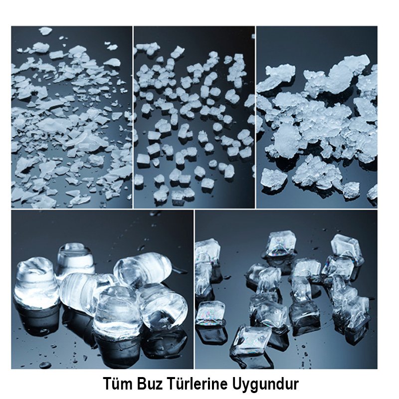 Scotsman UBH1600 Buz Makinesi Haznesi, 812 Kg Kapasiteli - Görsel 2