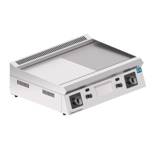 Seamac GPY70 Özel Seri Yarı Oluklu Sac Izgara, 70 cm, Gazlı