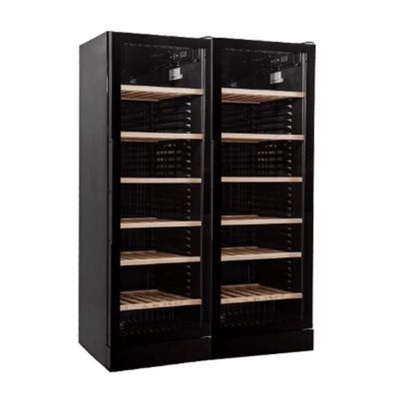 Şenox WN-770 Dik Tip Şarap Soğutma Dolabı, 3 Raflı, Siyah