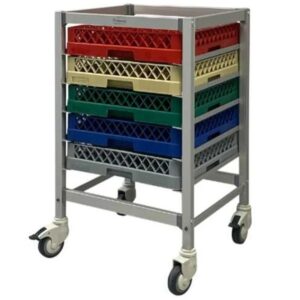 Tribeca BTA-5 Basket Taşıma Arabası 5 Raf Alüminyum Demonte