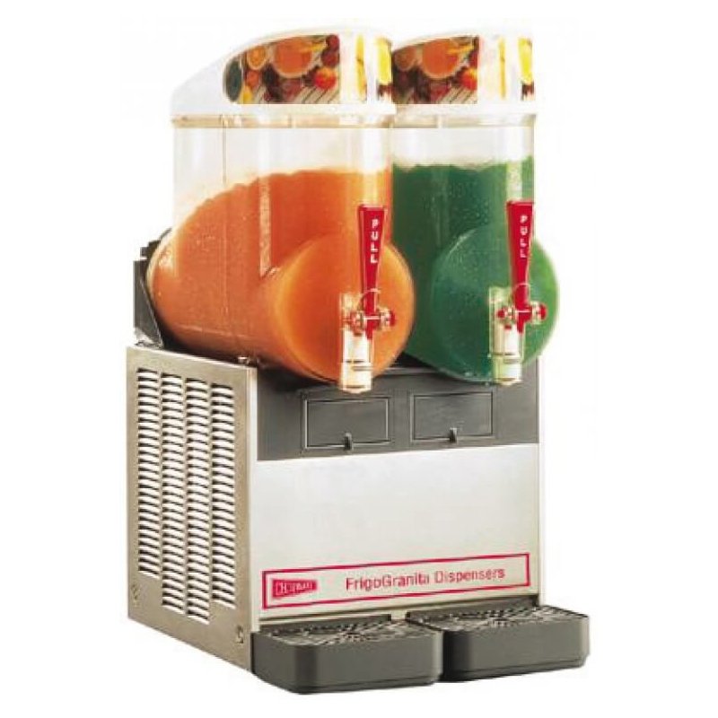 Ugolini MT2 Buzlu İçecek Ice Slush Makinesi 2x10 Litre - Görsel 2