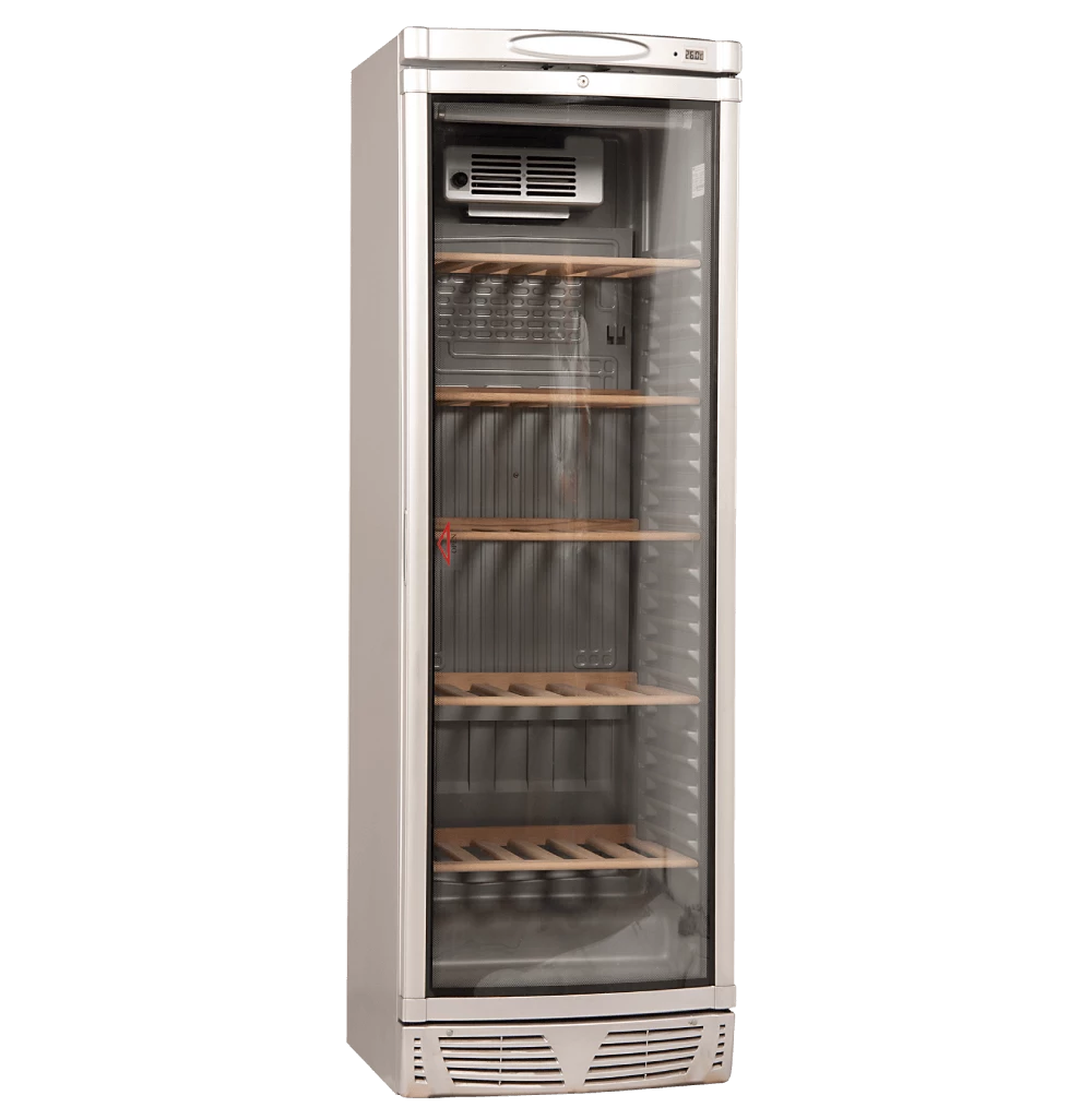 Uğur USS 374 DTKB ARS Dikey Şişe Soğutucu 5 Ahşap Raflı 372 L