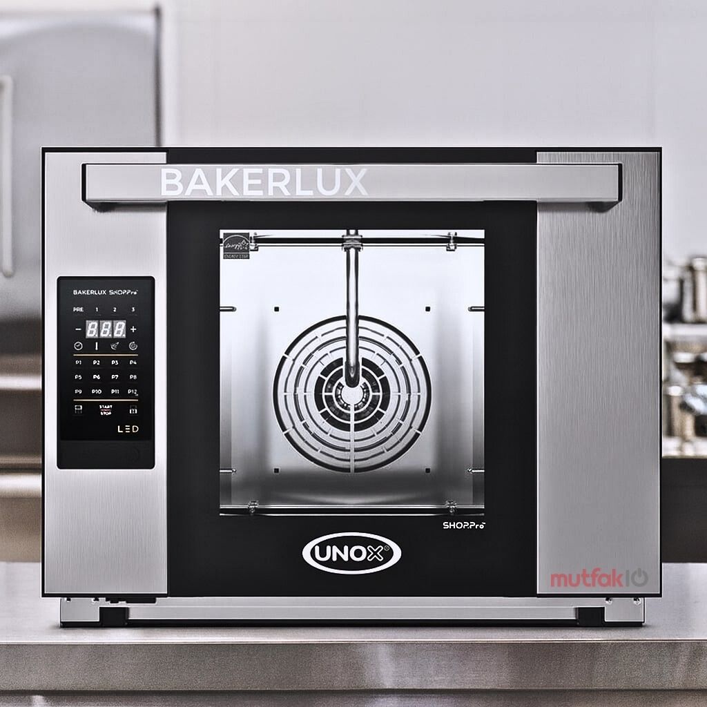 Unox Bakerlux Arianna Konveksiyonel Patisserie Fırın 4 Tepsili 46x33 Cm Elektrikli XEFT-04HS-ELDV - Görsel 2