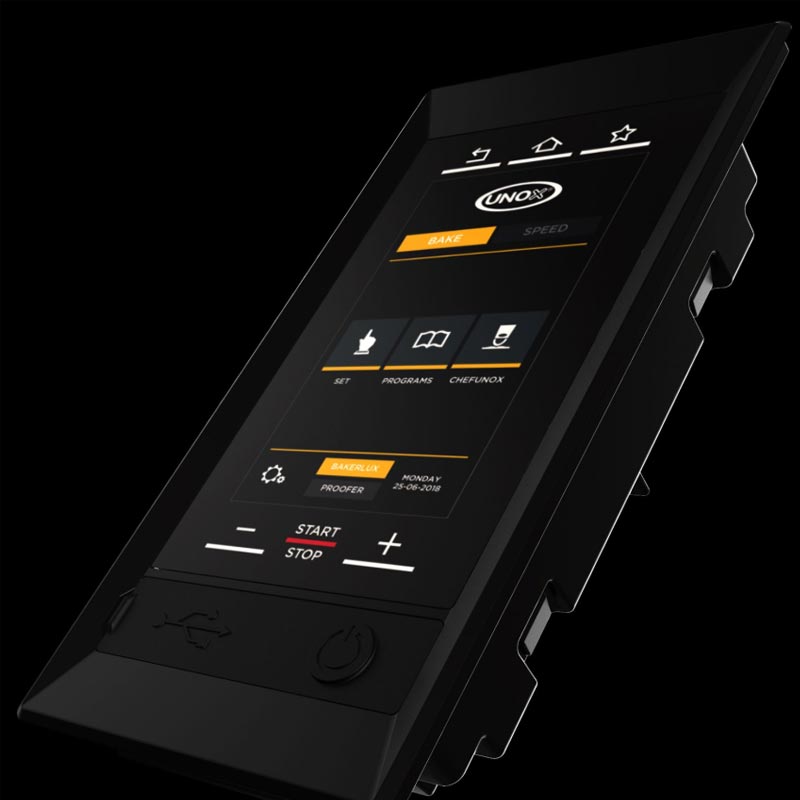 Unox Bakerlux Speed Pro Konveksiyonlu Hızlı Pişirici 3 Tepsili 46x33 Cm XESW-03HS-EDDN - Görsel 2