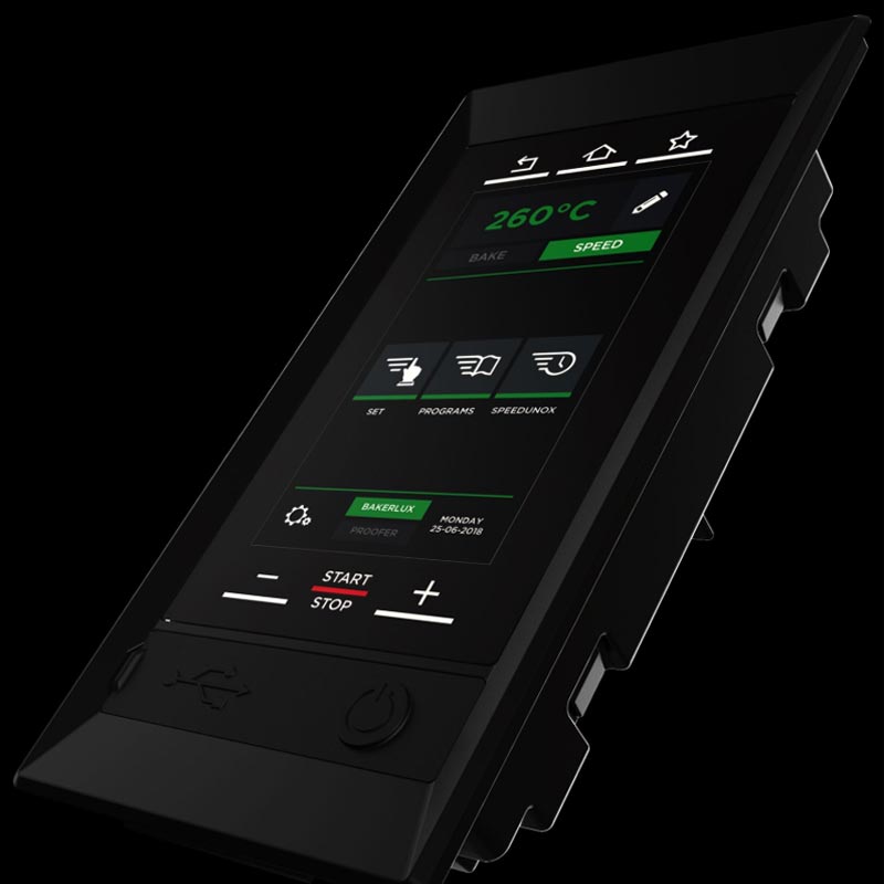 Unox Bakerlux Speed Pro Konveksiyonlu Hızlı Pişirici 3 Tepsili 46x33 Cm XESW-03HS-EDDN - Görsel 3