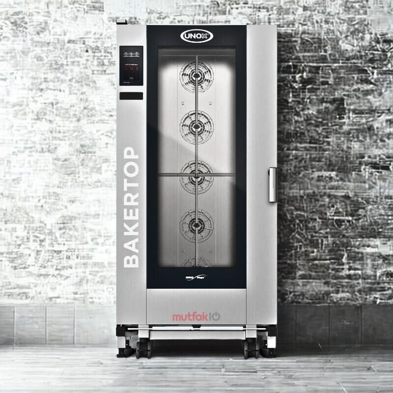 Unox Bakertop One Combi Patiseri Fırın Dijital 16 Tepsili 40x60 Cm Elektrikli XEBL-16EU-E1RS - Görsel 2