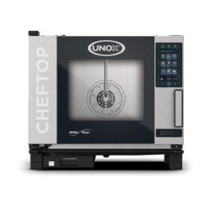 Unox Cheftop Plus Combi Konveksiyonlu Fırın Dijital 5 Tepsili GN 1/1 Gazlı XEVC-0511-GPRM