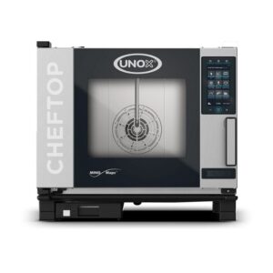 Unox Cheftop Plus Combi Konveksiyonlu Fırın Dijital 5 Tepsili GN 1/1 Elektrikli XEVC-0511-EPRM