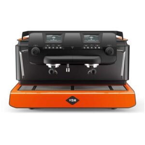 VBM Tecnique Tam Otomatik Espresso Kahve Makinesi 2 Gruplu Turuncu