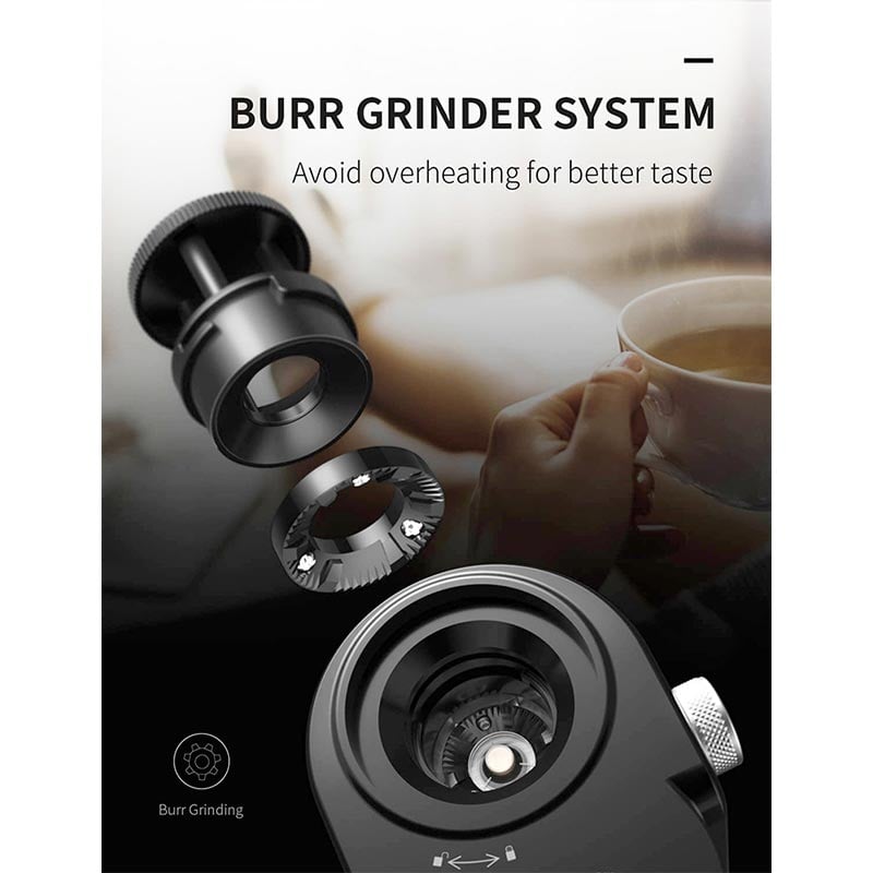 Vosco KD-835 Dozaj Ayarlı Ev Tipi Kahve Değirmeni 35 mm - Görsel 4