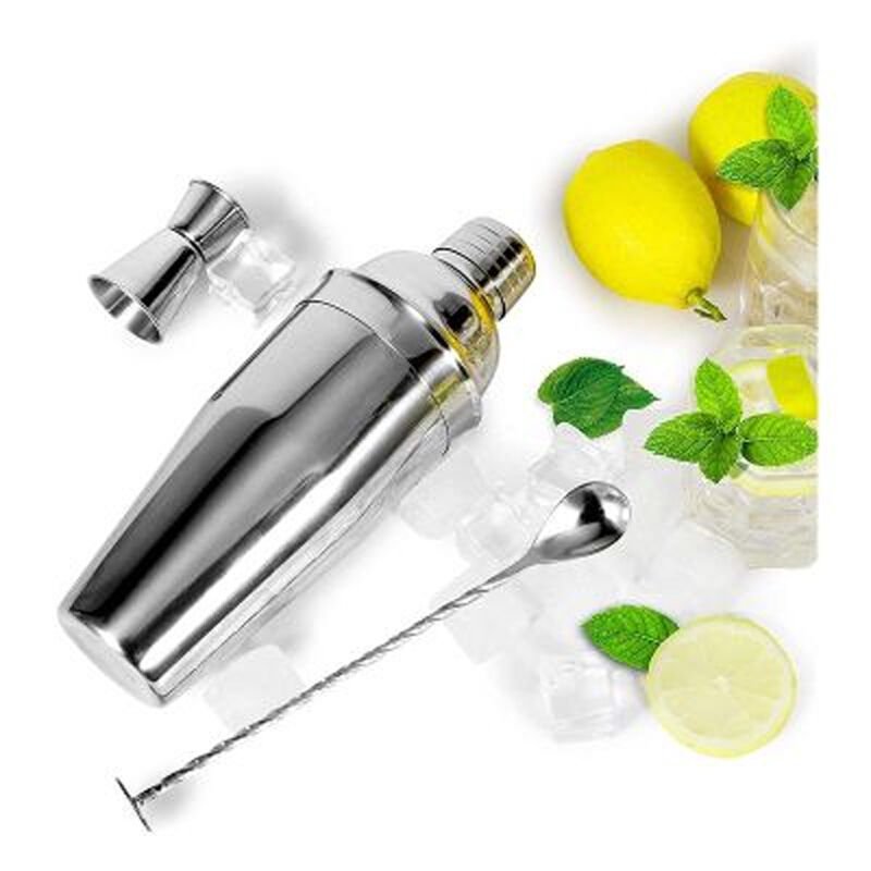 Vosco VSC-SHKST03 3 Parça Bar Kokteyl Seti, 750 ml - Görsel 3