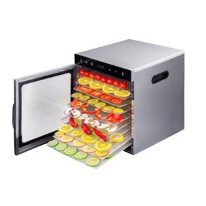 Wartmann 10 Tepsili Paslanmaz Meyve Ve Sebze Kurutma Makinesi, WM-2110-DH