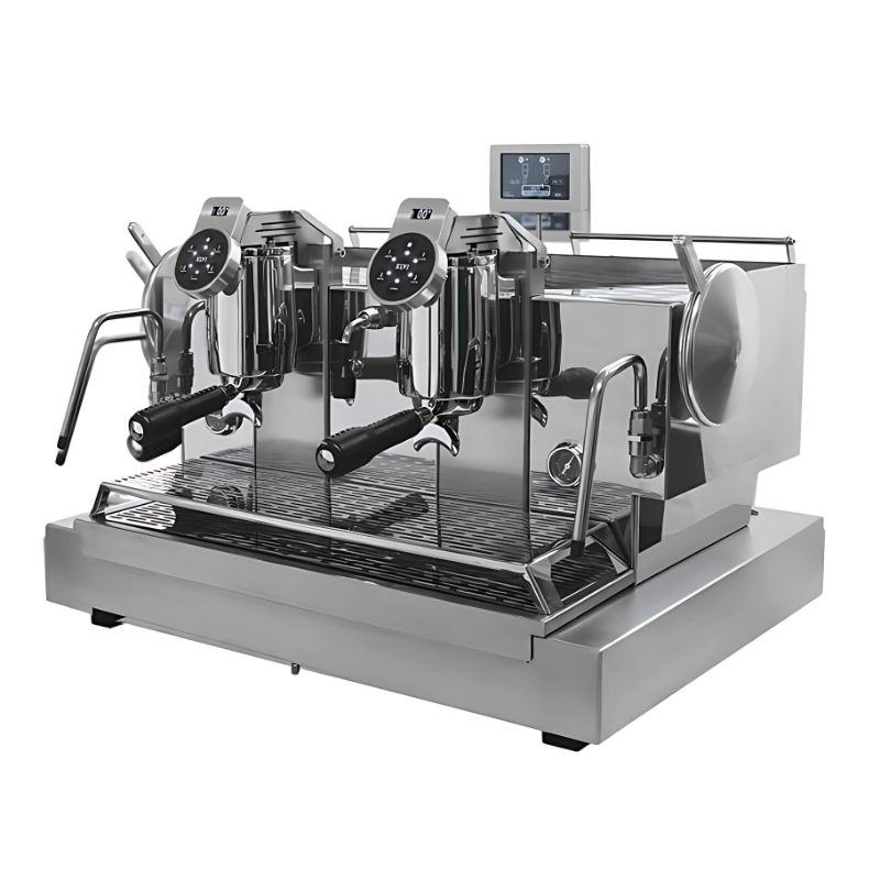 XLVI STH9-2GR Tam Otomatik Espresso Kahve Makinesi 2 Gruplu İnox