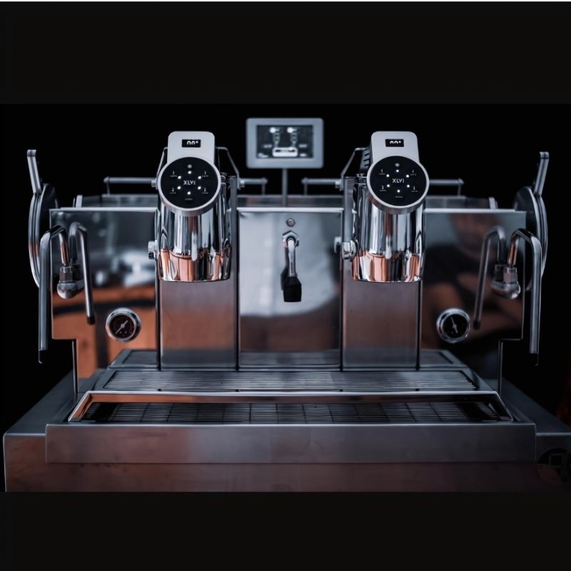 XLVI STH9-2GR Tam Otomatik Espresso Kahve Makinesi 2 Gruplu İnox - Görsel 2