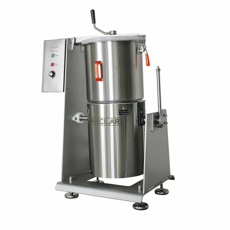 Yazıcılar L65IV Sebze Parçalama Makinesi, Ayaklı, Devrilir, 65 LT, 400V - Görsel 3