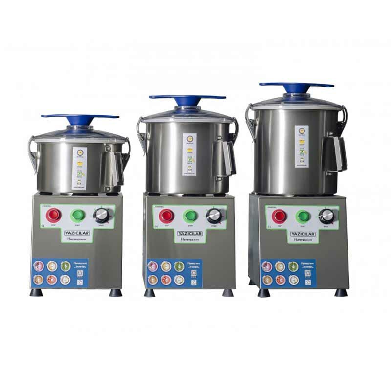 Yazıcılar L6DIV Sebze Parçalama/Humus Makinesi, 6 Lt, Değişken Hızlı - Görsel 2
