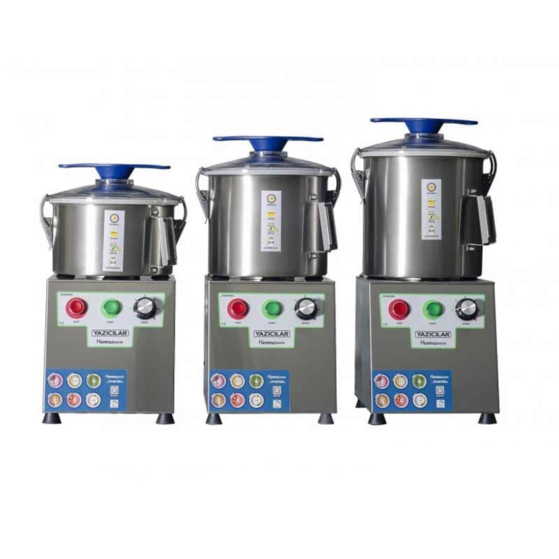 Yazıcılar L9DIV Sebze Parçalama/Humus Makinesi, 9 Lt, Değişken Hızlı - Görsel 2