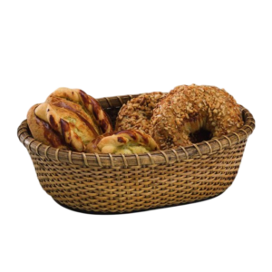 Zicco JF017-1L Rattan Bambu Ekmek Sepeti 19x26 cm