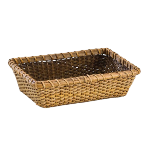 Zicco  JF017-1S Rattan Bambu Ekmek Sepeti 16x22x7 cm