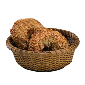 Zicco JF017-3S Rattan Bambu Ekmek Sepeti 18x6.5 cm