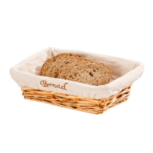 Zicco JN 24177 PYCL Dikdörtgen Ekmek Sepeti 23x17x7 cm Açık Renk