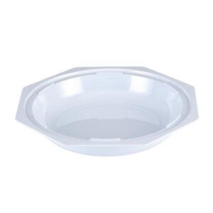 Zicco K-2008 Sekizgen Melamin Kase 43x6 cm Beyaz