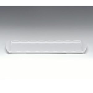 Zicco K-2053 Melamin Teşhir Tabağı 15x35 cm Beyaz