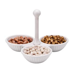 Zicco K-969 3’lü Melamin Çerezlik Beyaz