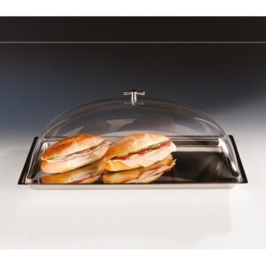 Zicco ZCP-024 Akrilik Kapaklı Çelik Tepsili Muhafaza Kabı 56x36 cm