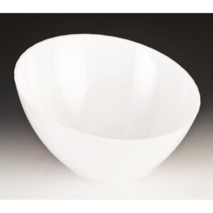 Zicco ZCP-302 Eğimli Polikarbon Teşhir Kasesi 31.5 m Beyaz