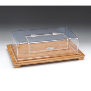 Zicco ZCP-533Ahşap Altlı Akrilik Pencere Kapaklı Muhafaza Kabı 59x39 cm