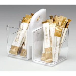 Zicco ZCP-685 Polikarbon 2'li Çubuk Poşet Şekerlik 13x7 cm