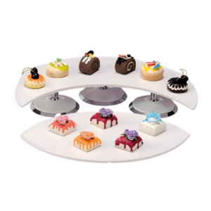 Zicco ZCP-699 Melamin Tepsili Teşhir Standı 59x60x10 cm