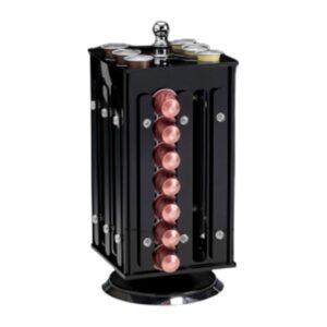 Zicco ZCP-844 Akrilik Döner Yuvarlak Kapsül Standı 64 Gözlü