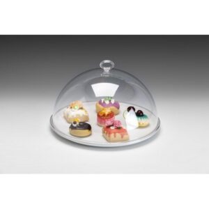 Zicco ZCP-866 Polikarbon Kapaklı Melamin Altlı Fanus 33 cm